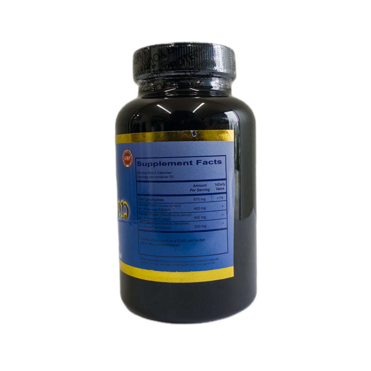 Dormilon — Fórmula Herbal para Dormir | 100 Cápsulas, 500 mg