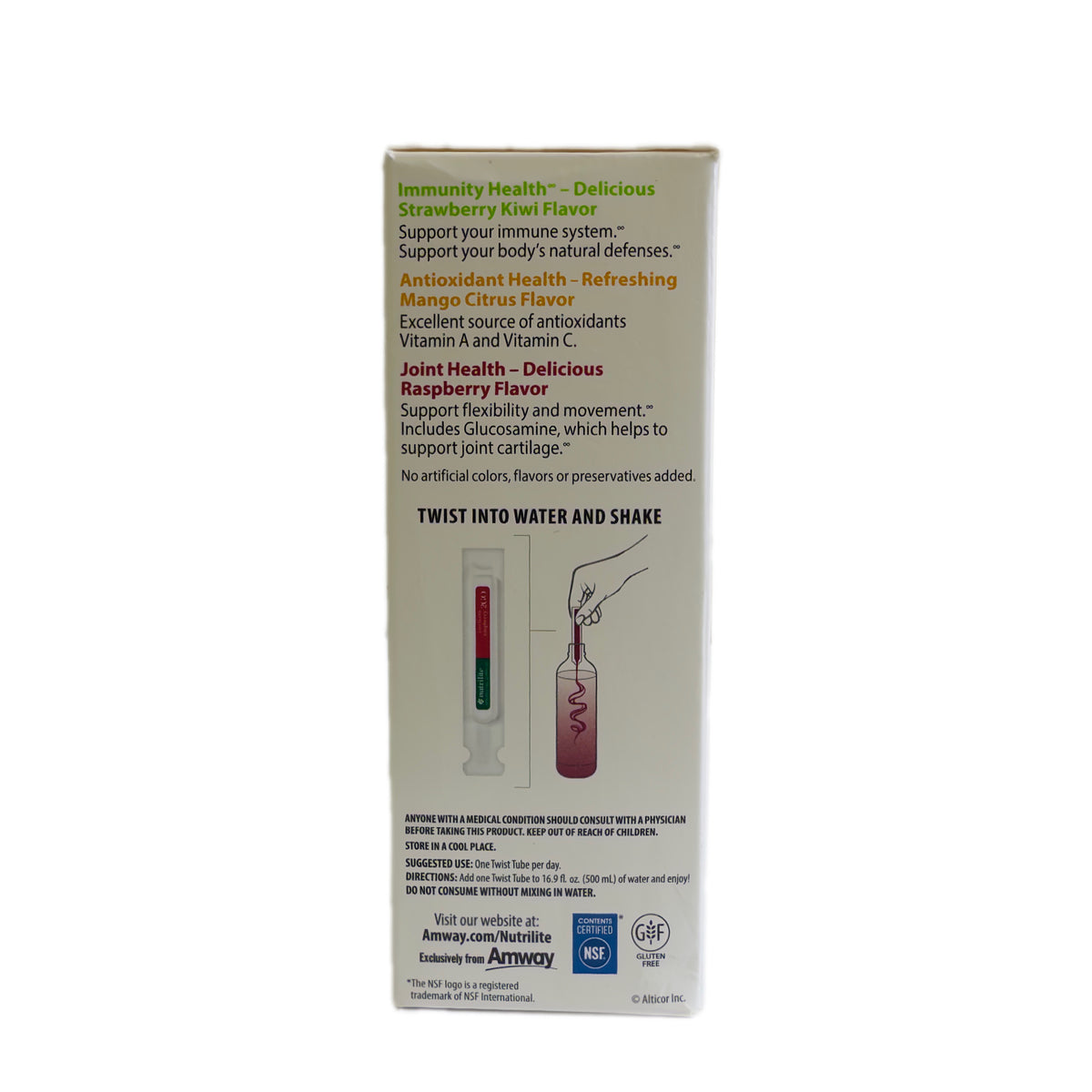 Nutrilite Twist Tubes 2GO — Variety Pack