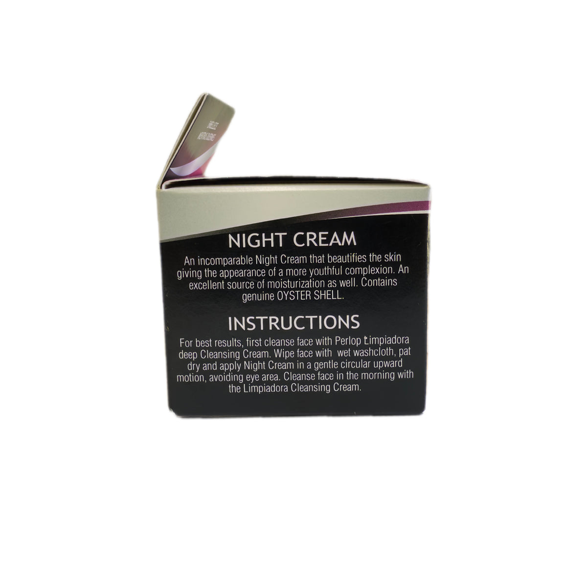 Crema facial de noche con cera de abejas, lanolina y manteca de cacao – Tarro 2 oz (56 g)
