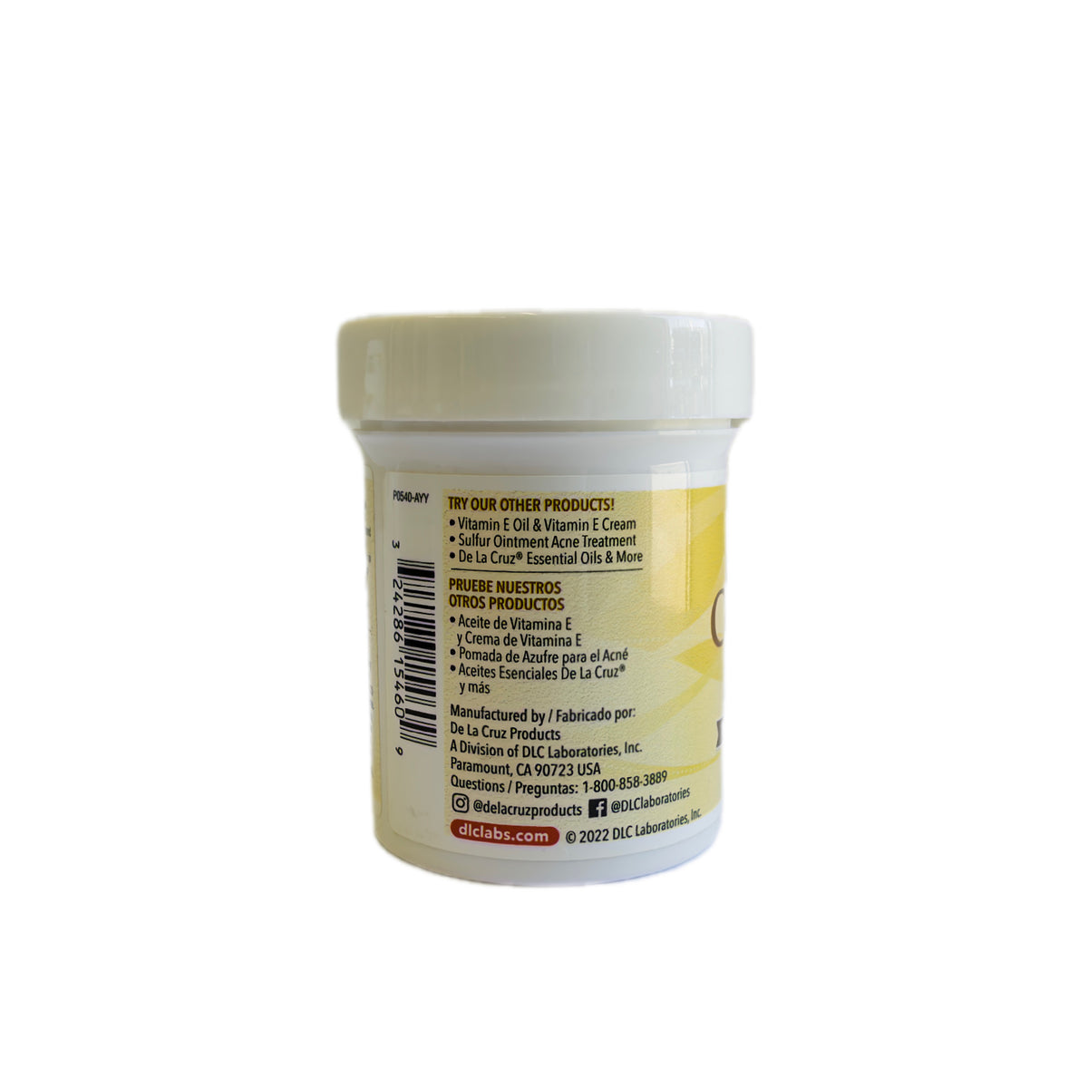 Aceite de coco humectante para cabello y piel, tarro de 2.2 oz (62.5 g)