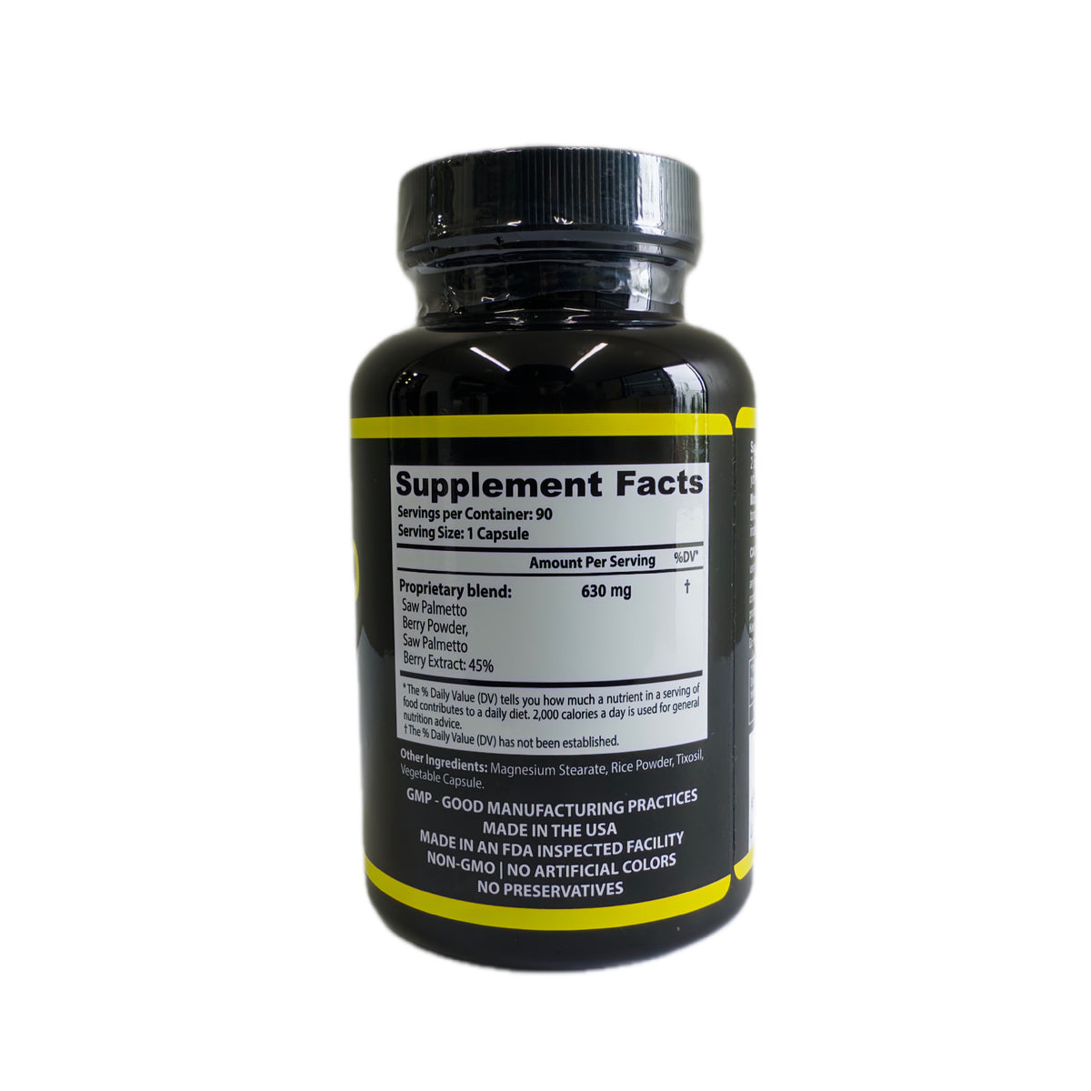 Saw Palmetto – 630 mg | 90 cápsulas vegetales