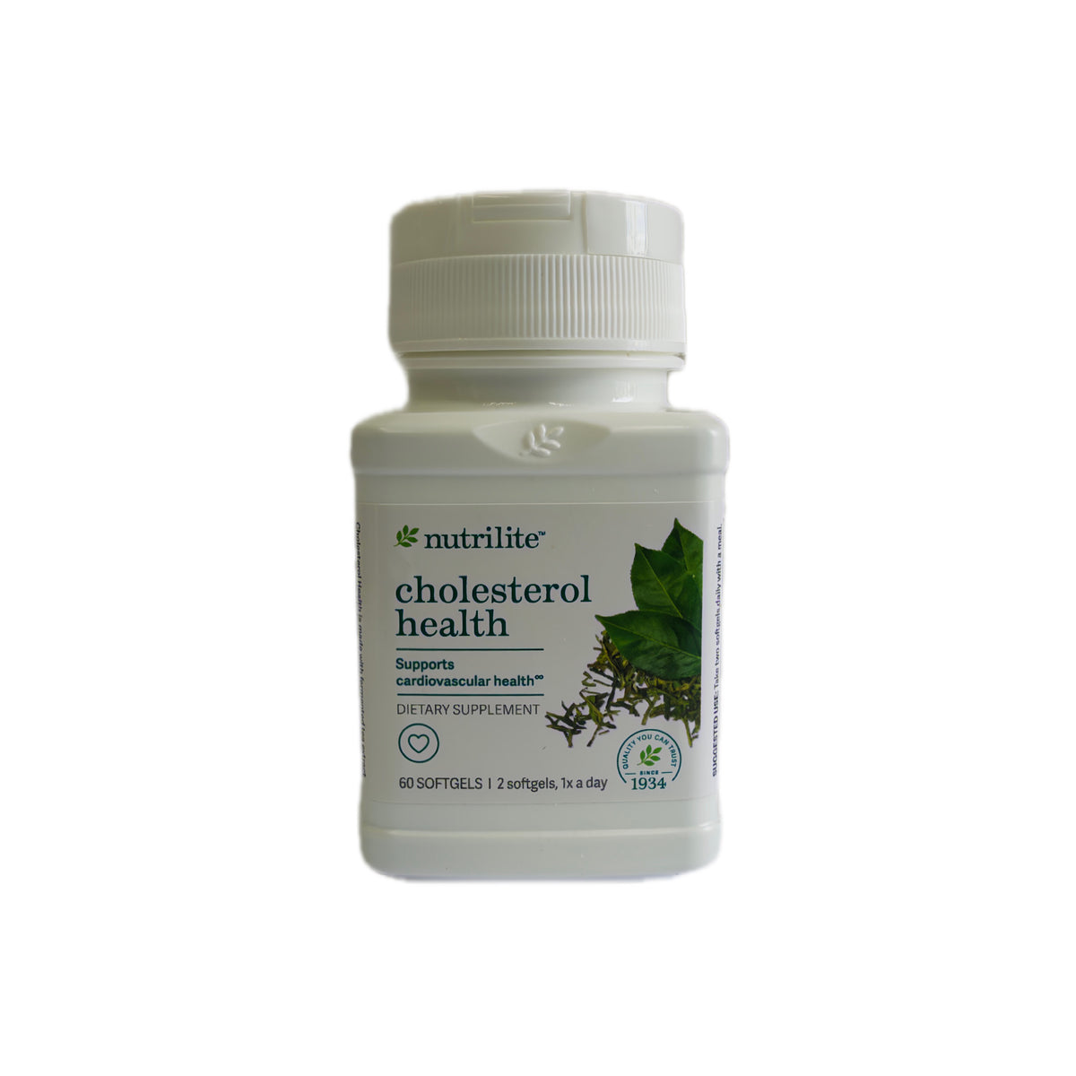 Nutrilite Cholesterol Health — Extracto de Té Fermentado, 60 cápsulas