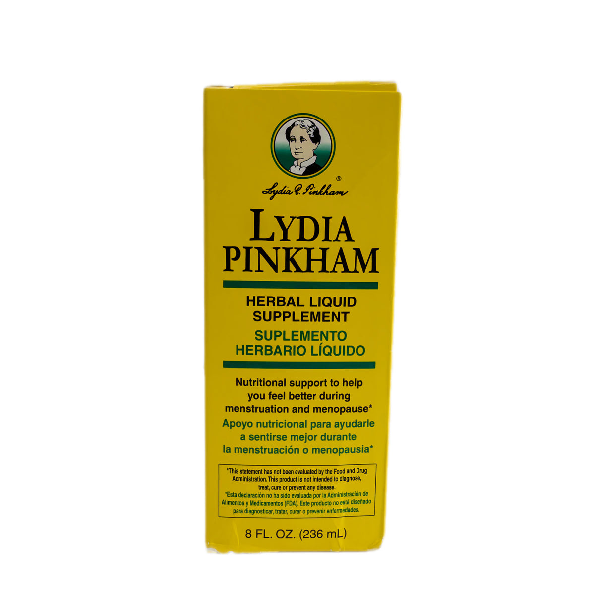 Lydia Pinkham – Suplemento Herbario Líquido con 7 Hierbas – Apoyo Nutricional – 8 fl oz (236 mL)