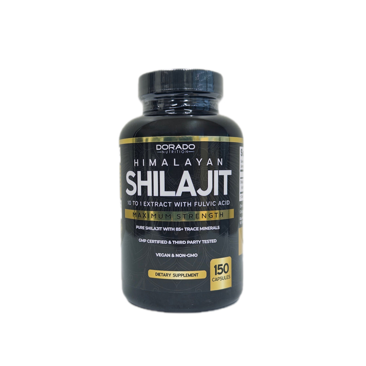Dorado Nutrition Himalayan Shilajit — Extracto 10 en 1 con Ácido Fúlvico, Máxima Potencia