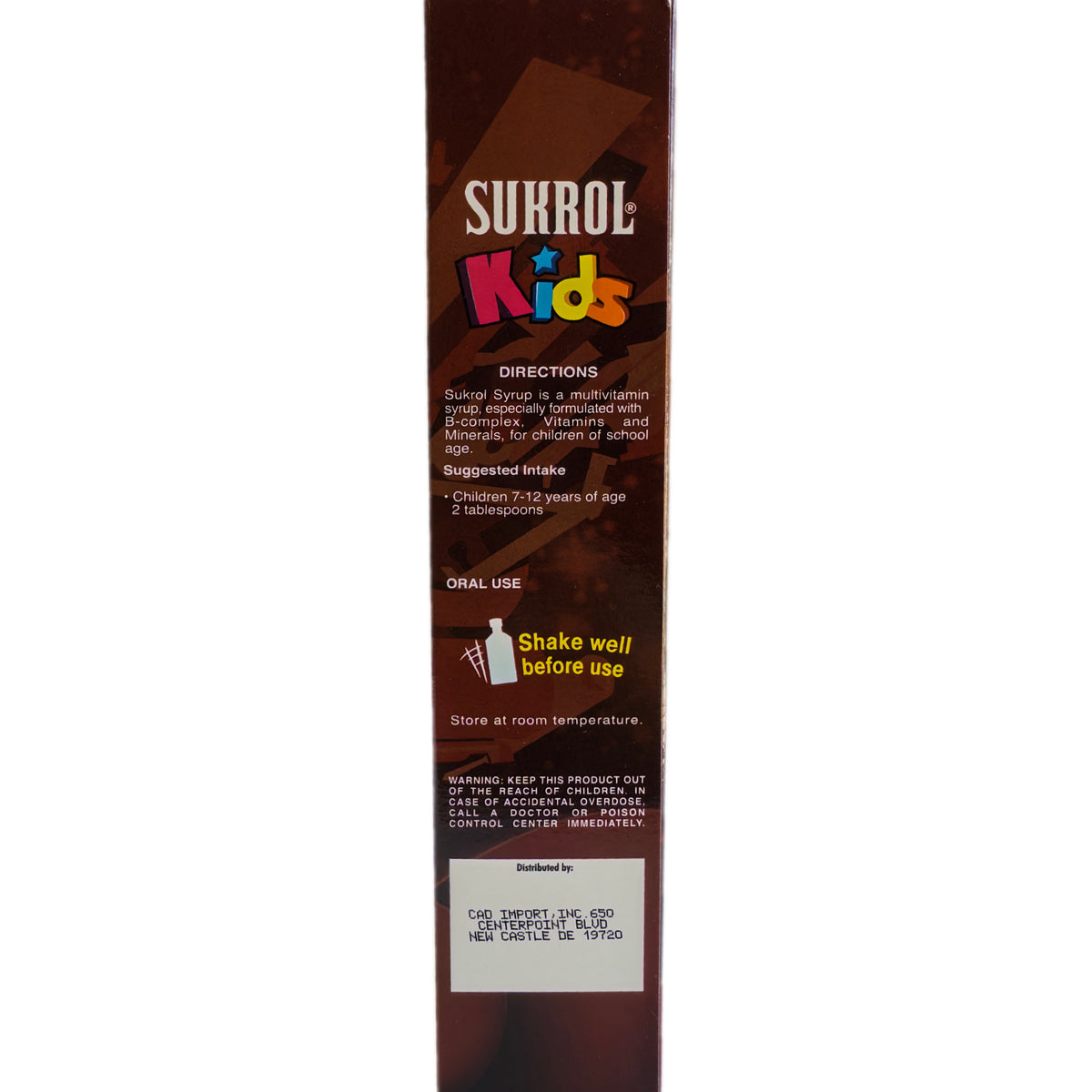 Jarabe Multivitamínico con Complejo B para Niños de 7 a 12 Años – Sabor Cereza, 8 fl oz (240 mL)