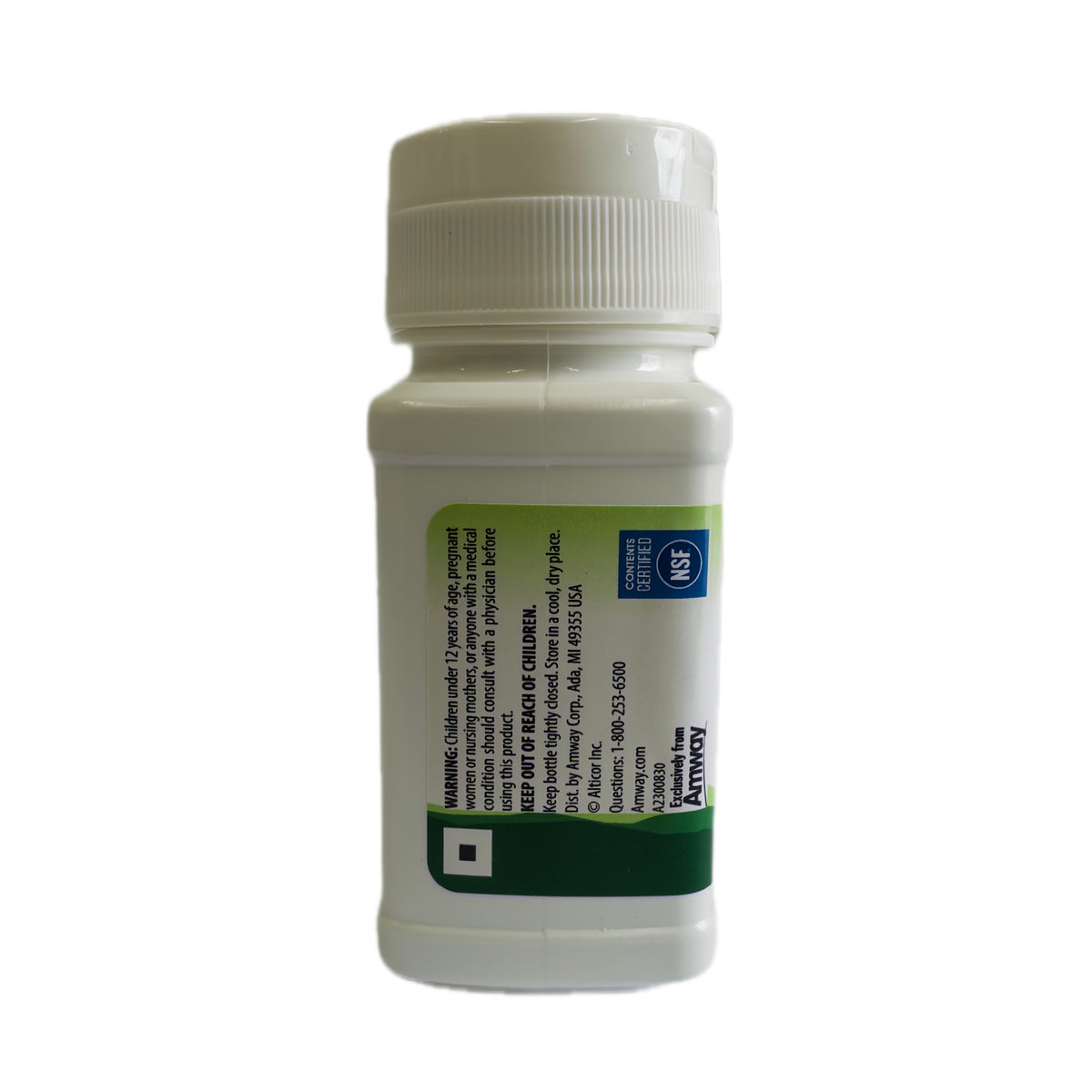 Amway XS Energy + Focus — Vitamina C, Rhodiola rosea, Cafeína natural, 60 tabletas