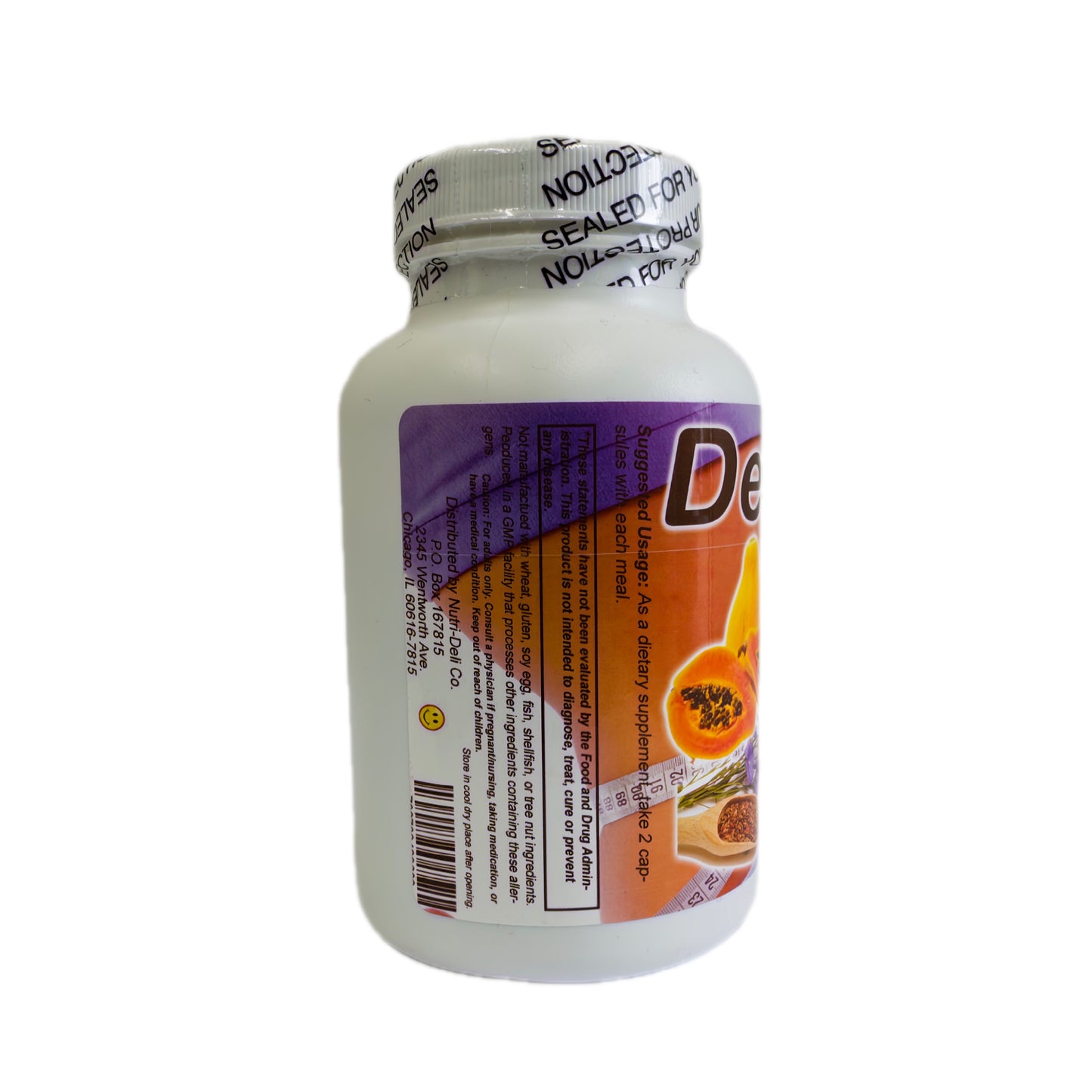 Detoxin — Suplemento Herbal Desintoxicante General (90 cápsulas)