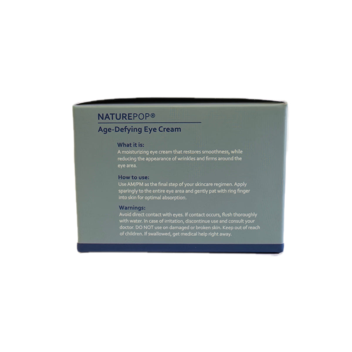 Crema para el contorno de ojos con vitamina C, vitamina E y niacinamida – Tarro 1.06 fl oz (30 g)