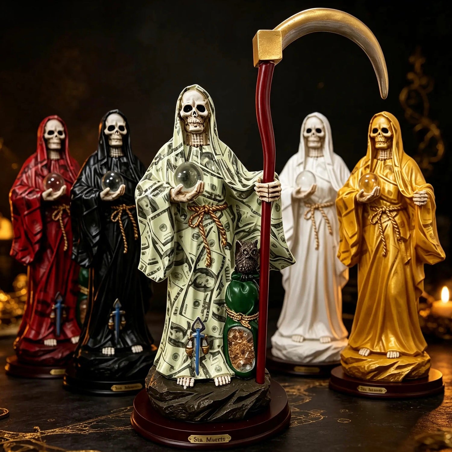 Estatuas Santa Muerte
