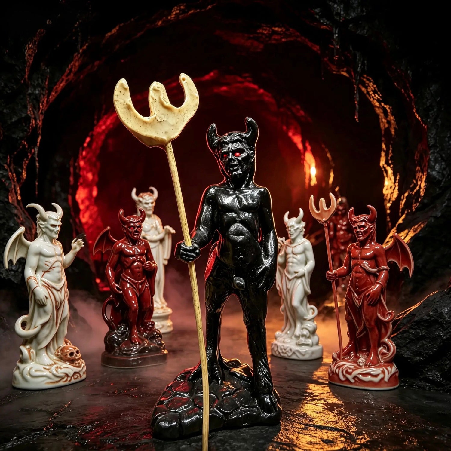 Diablos de porcelana