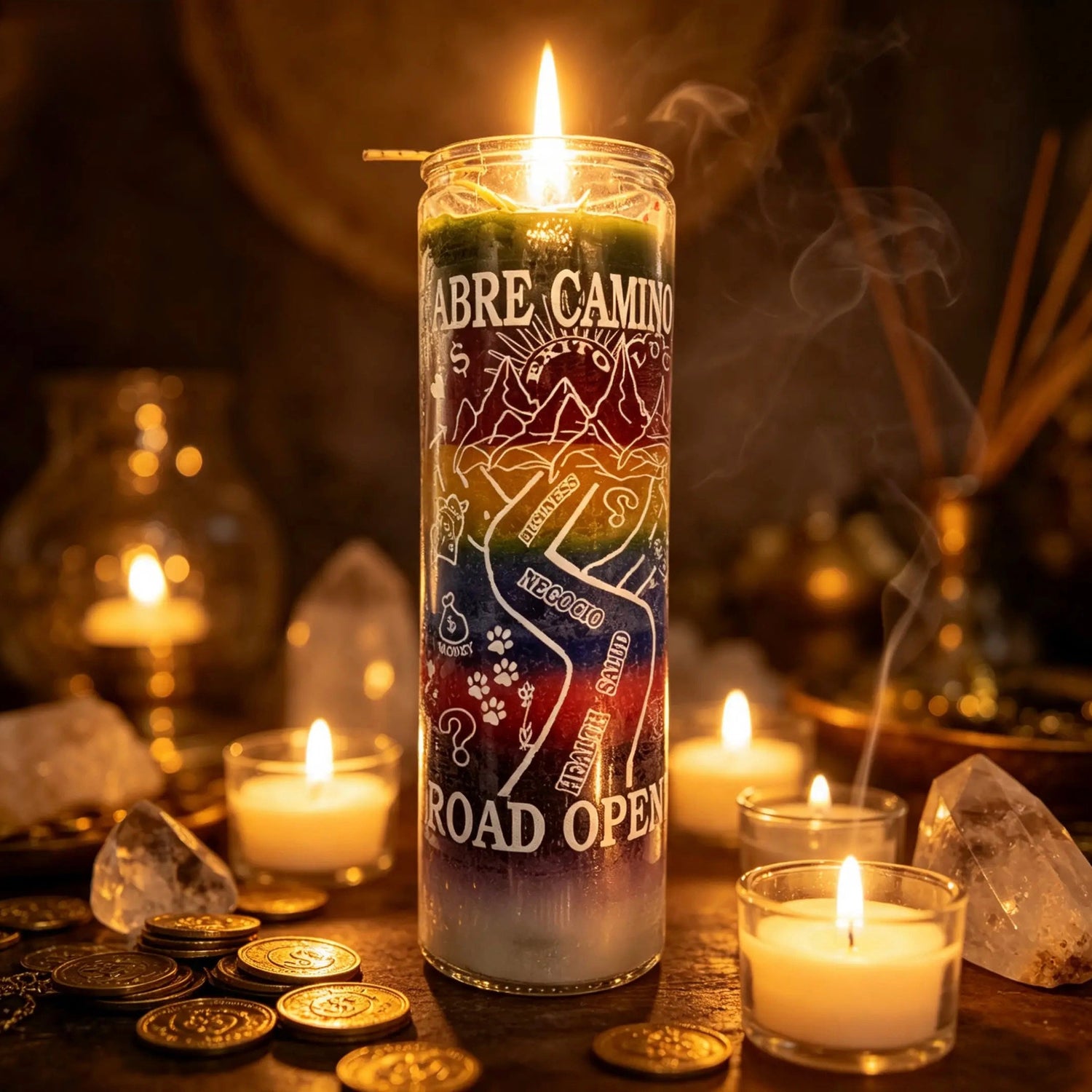 Velas Suerte, Prosperidad y Negocios