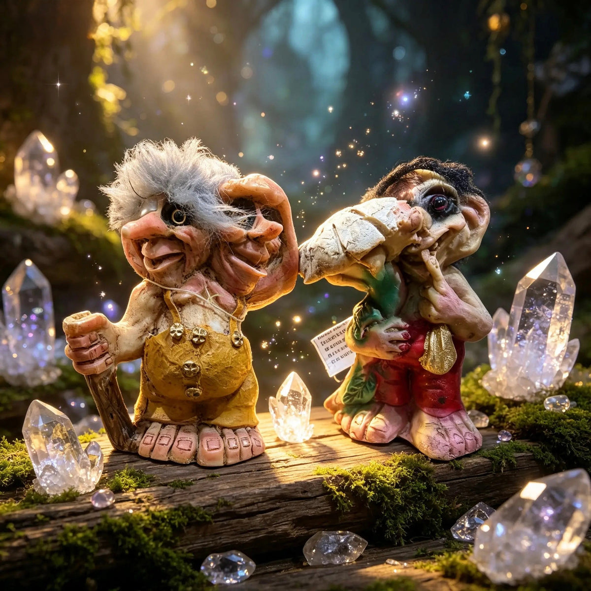 Duendes de porcelana