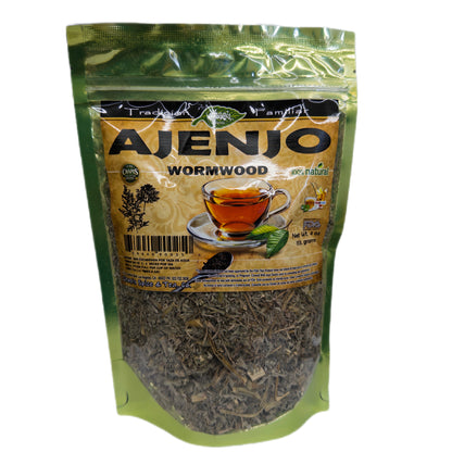 Ajenjo 100% Natural | 4 oz (113 g) | Artemisia absinthium | Hierba Ancestral Multiuso