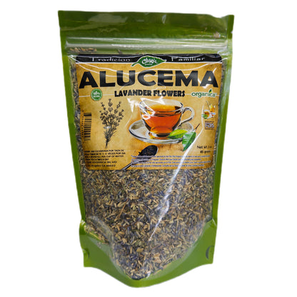 Alucema (Lavanda) 100% Natural | 3 oz (85 g) | Lavandula angustifolia | Flores Ancestrales Multiuso