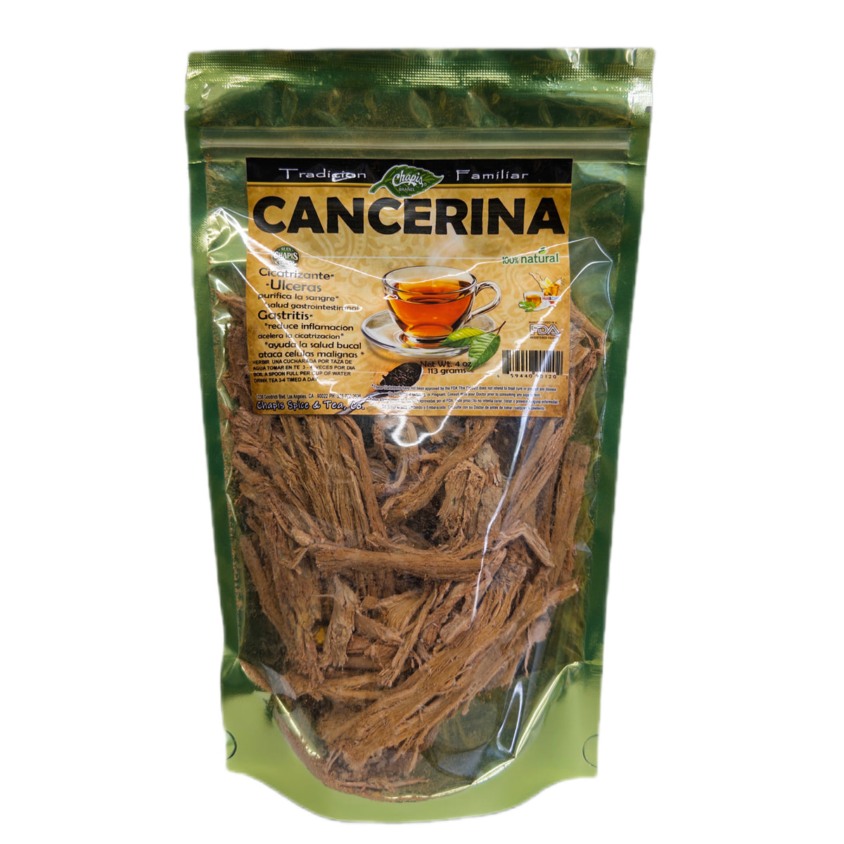 Cancerina (Semialarium mexicanum) 100% Natural | 4 oz (113 g) | Raíz Tradicional Mexicana
