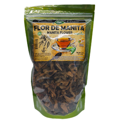 Flor de Manita (Manita Flower) 100% Natural | 3 oz (85 g) | Chiranthodendron pentadactylon | Flor Ancestral Mexicana