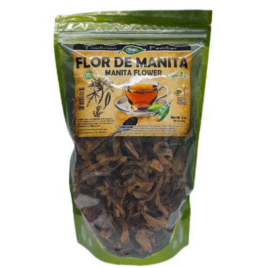 Flor de Manita (Manita Flower) 100% Natural | 3 oz (85 g) | Chiranthodendron pentadactylon | Flor Ancestral Mexicana
