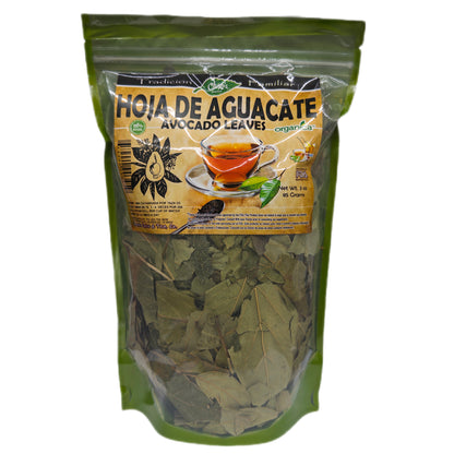 Hoja de Aguacate (Avocado Leaves) 100% Natural | 3 oz (85 g) | Persea americana | Hoja Ancestral Mexicana