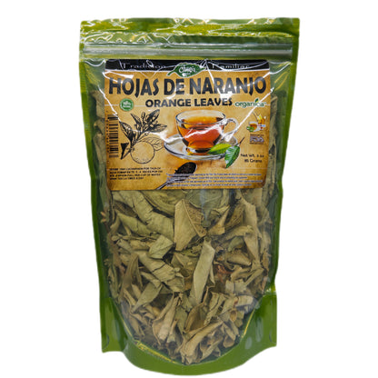 Hojas de Naranjo (Orange Leaves) 100% Natural | 3 oz (85 g) | Citrus sinensis | Hoja Tradicional Multiuso