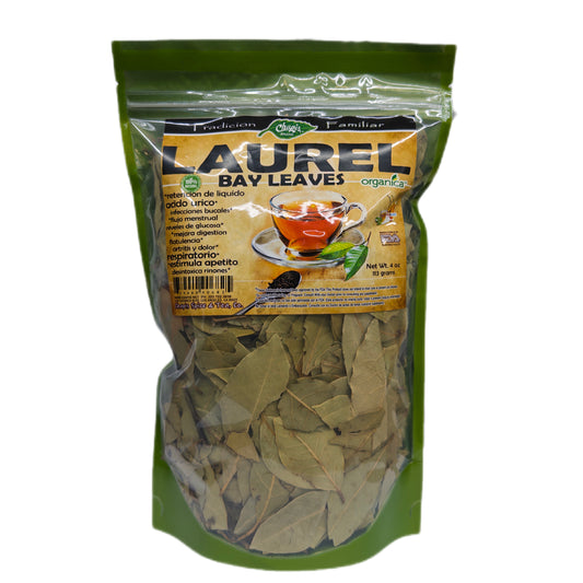 Laurel (Bay Leaves) 100% Natural | 4 oz (113 g) | Laurus nobilis | Hoja Ancestral Multiuso