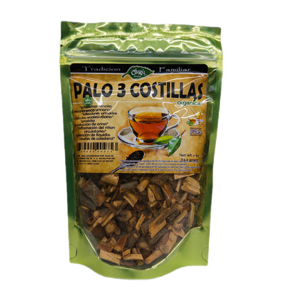 Palo 3 Costillas 100% Natural | 4 oz (113 g) | Serjania triquetra | Bejuco Tradicional Mexicano
