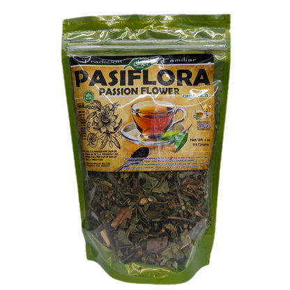 Pasiflora (Passion Flower) 100% Natural | 4 oz (113 g) | Passiflora incarnata | Flor Ancestral para la Tranquilidad