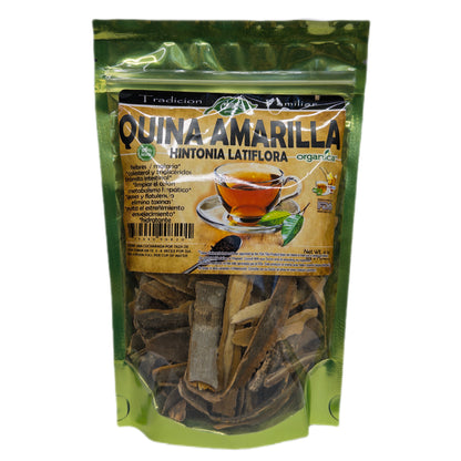 Quina Amarilla 100% Natural | 4 oz (113 g) | Hintonia latiflora | Corteza Ancestral Mexicana