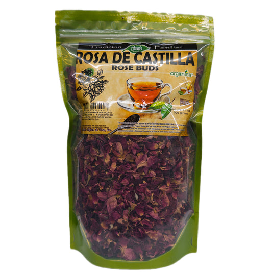 Rosa de Castilla (Rose Buds) 100% Natural | 3.5 oz (100 g) | Botones de Rosa Tradicionales
