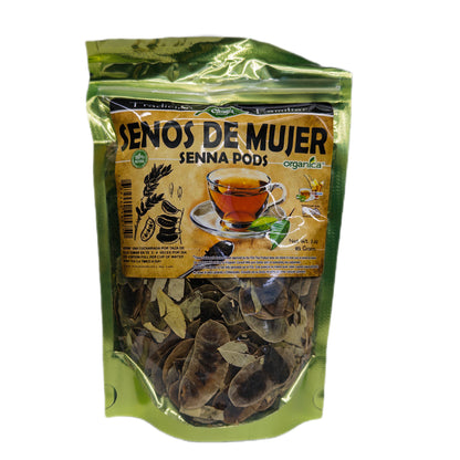 Senos de Mujer (Senna Pods) 100% Natural | 3 oz (85 g) | Senna alexandrina | Vaina Tradicional