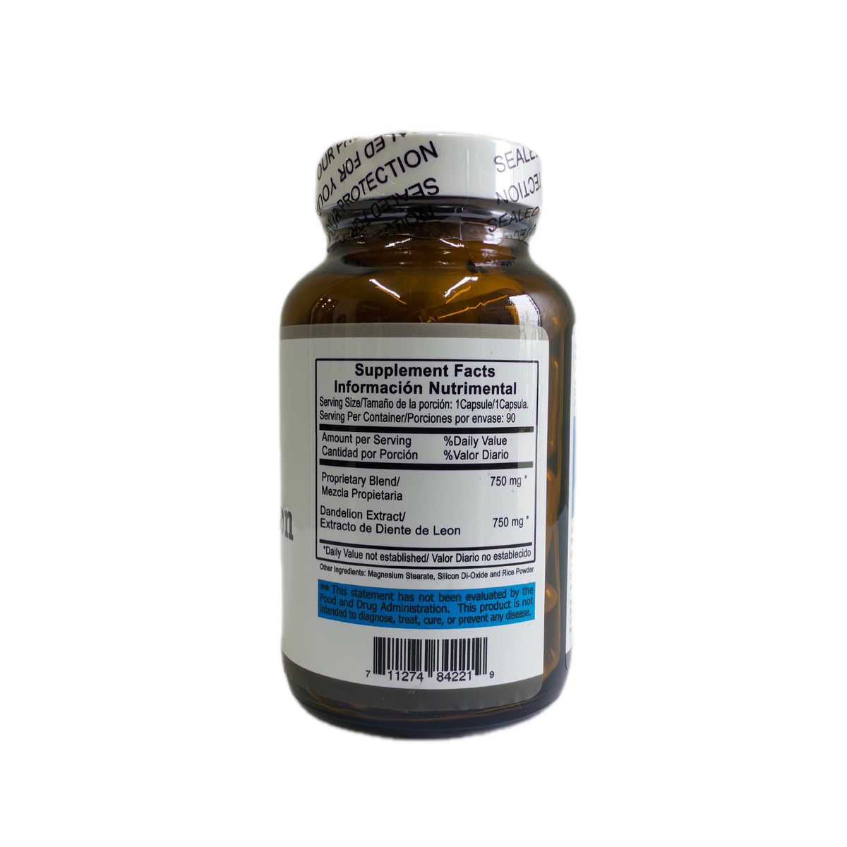 Diente de León – 750 mg | 90 cápsulas