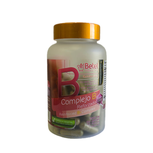 Complejo B Reforzado con Ácido Glutámico y Ginkgo Biloba — Energía y claridad mental