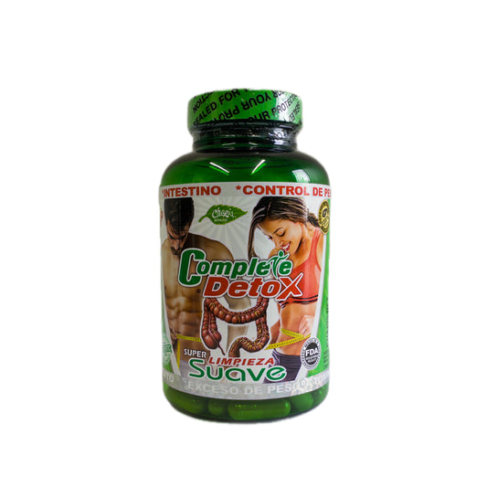 Chapis Complete Detox Suave — Fibra Multi-Saludable con Senna, Nopal, Boldo y Diente de León