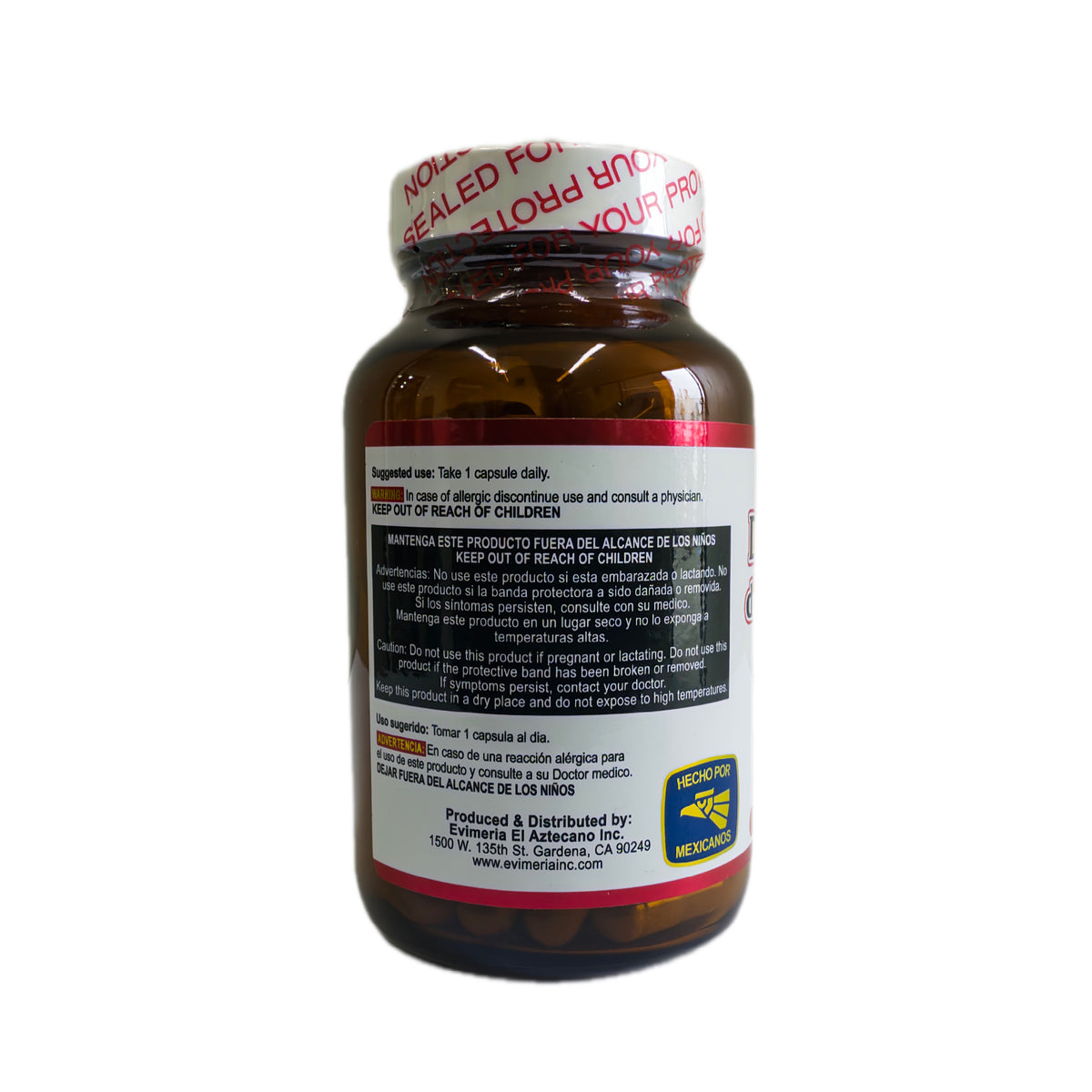 Damiana – Hojas | 650 mg | 90 cápsulas