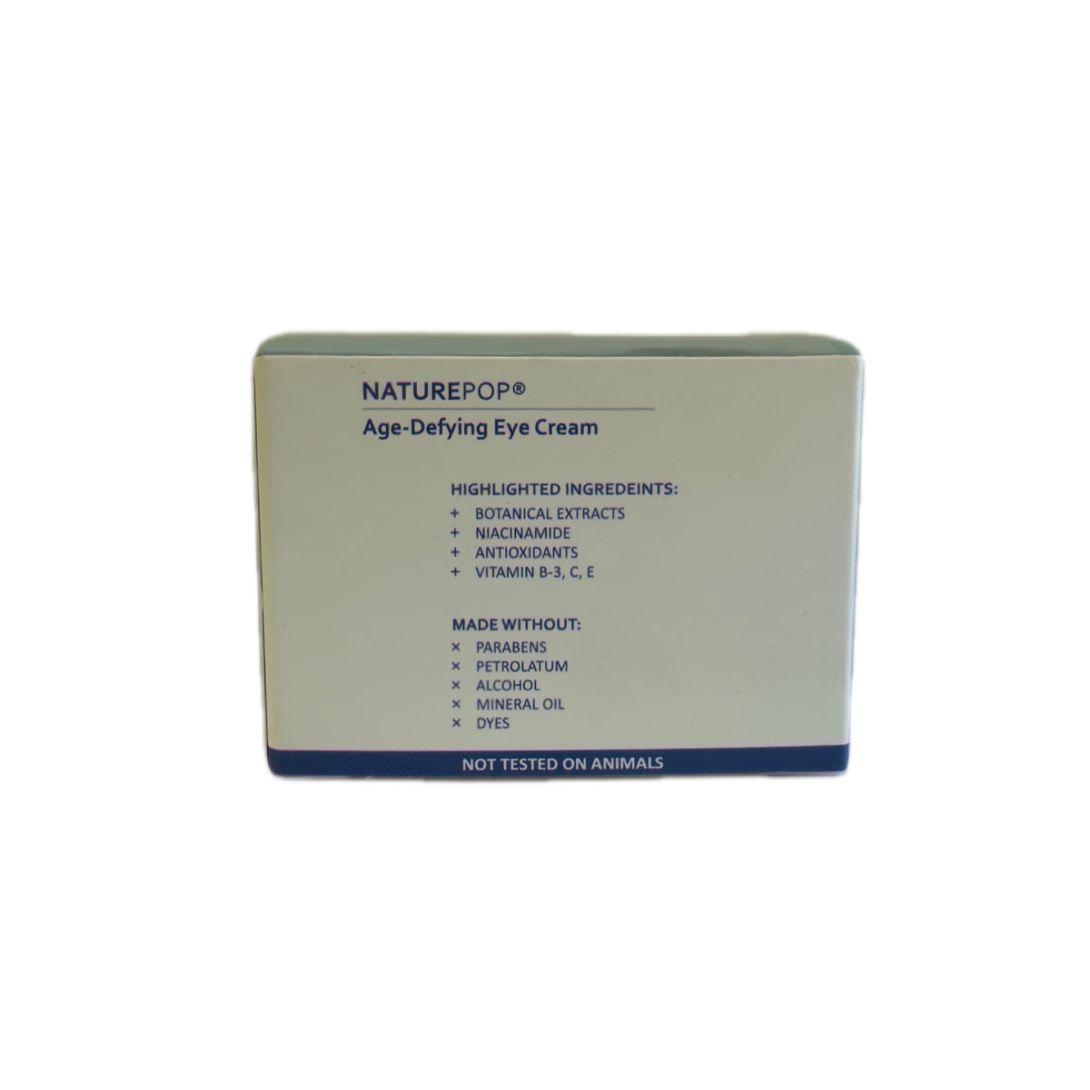 Crema para el contorno de ojos con vitamina C, vitamina E y niacinamida – Tarro 1.06 fl oz (30 g)