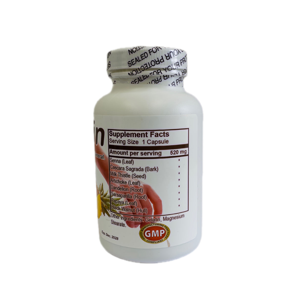 Detoxin — Suplemento Herbal Desintoxicante General (90 cápsulas)