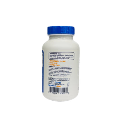 Nutricost Ácido Fólico (Vitamina B9) — 1,000 MCG