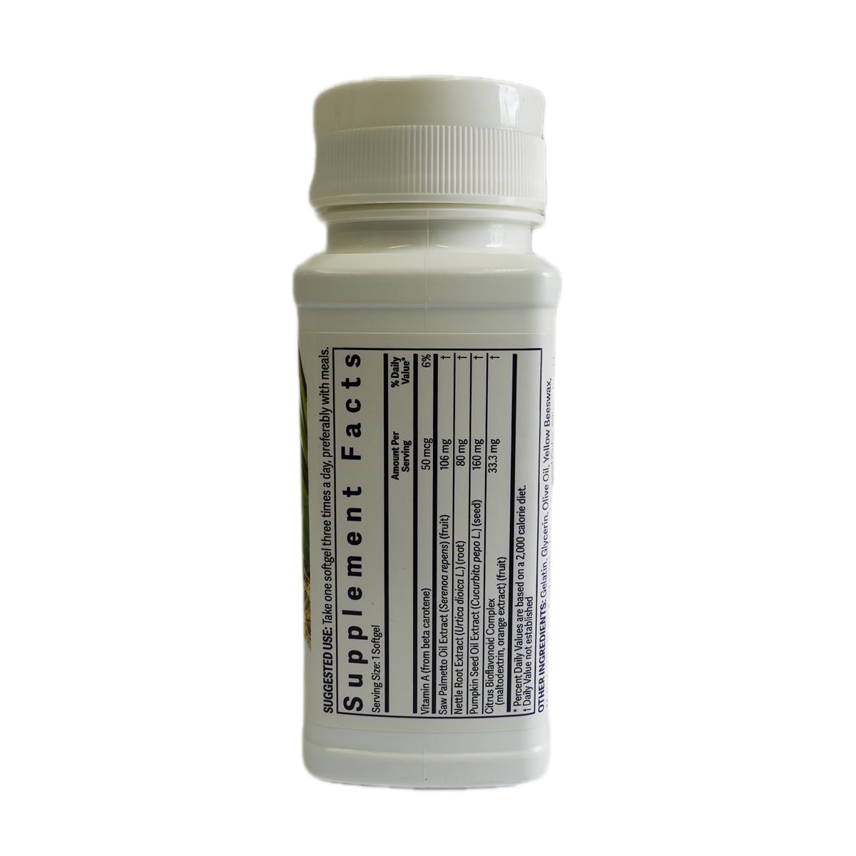 Nutrilite Prostate Health — Saw Palmetto y Raíz de Ortiga, 100 softgels