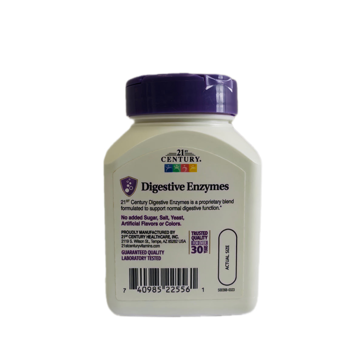 21st Century Digestive Enzymes — 60 cápsulas