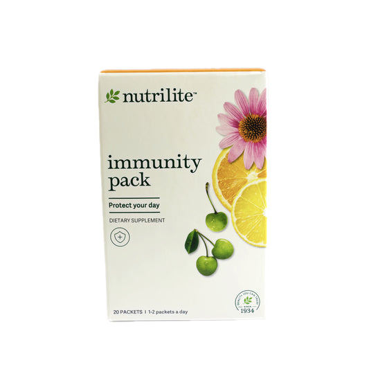 Nutrilite Immunity Pack — Echinacea + Vitamina C, 20 sobres