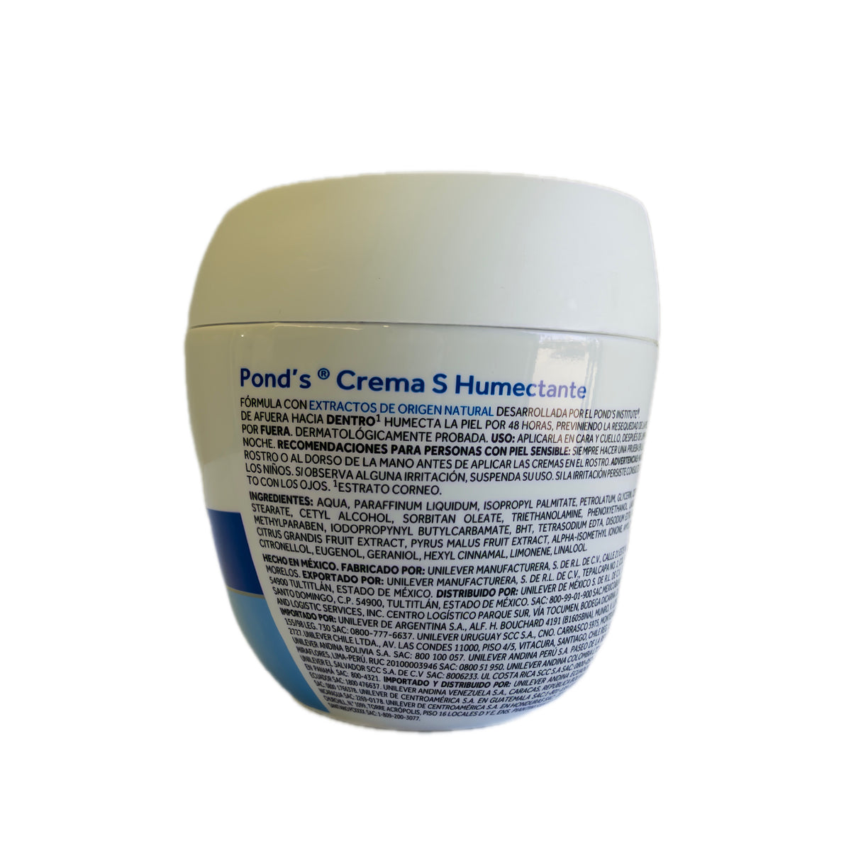 Crema humectante para cara y cuello con glicerina, 400 g (14.1 oz)