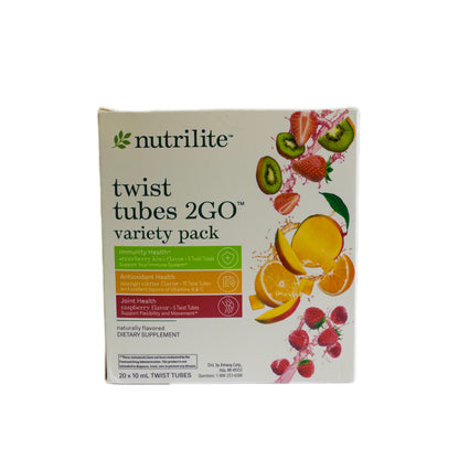 Nutrilite Twist Tubes 2GO — Variety Pack