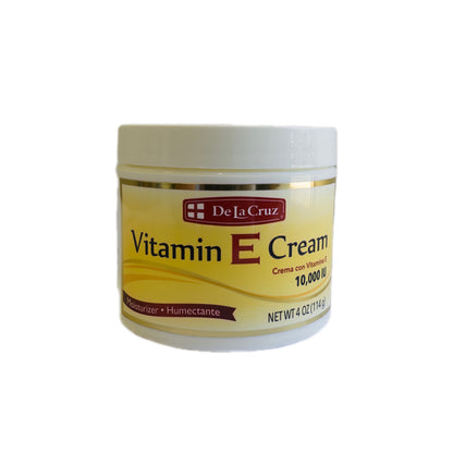 Crema humectante con vitamina E, aceite de aguacate y manteca de karité, tarro de 4 oz (114 g)