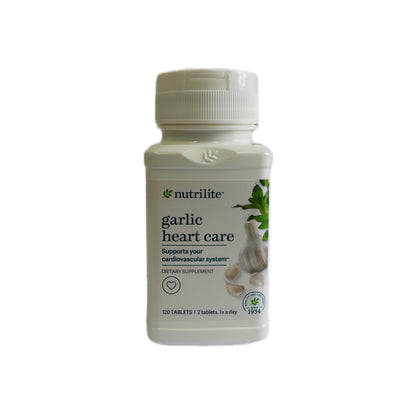 Nutrilite Garlic Heart Care — Ajo Concentrado, 120 tabletas