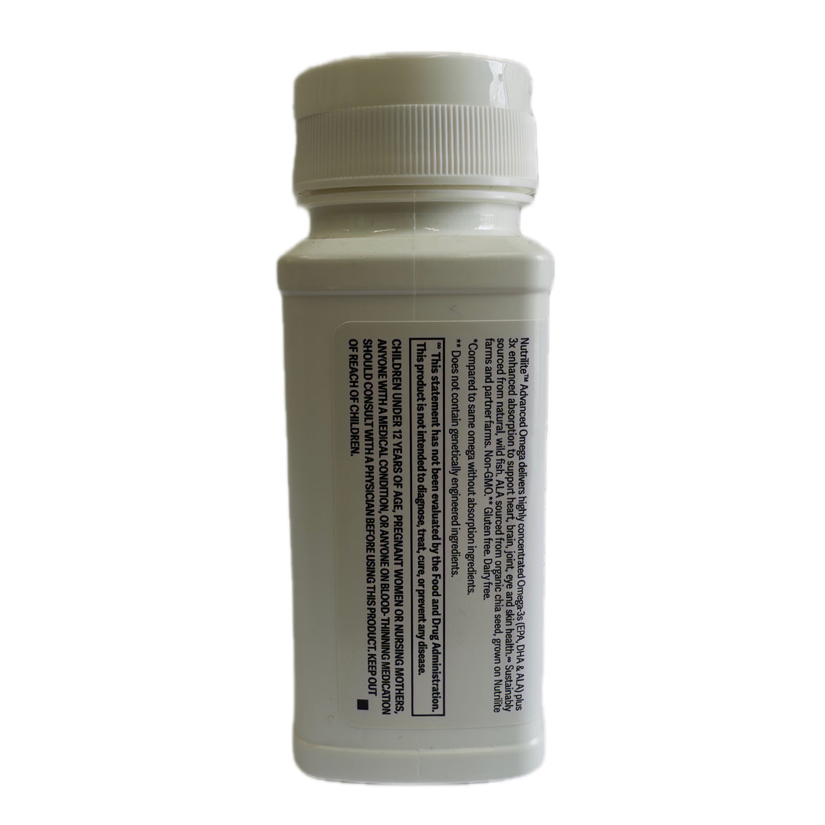 Nutrilite Advanced Omega — Omega-3 de Pescado y Chía, 60 cápsulas