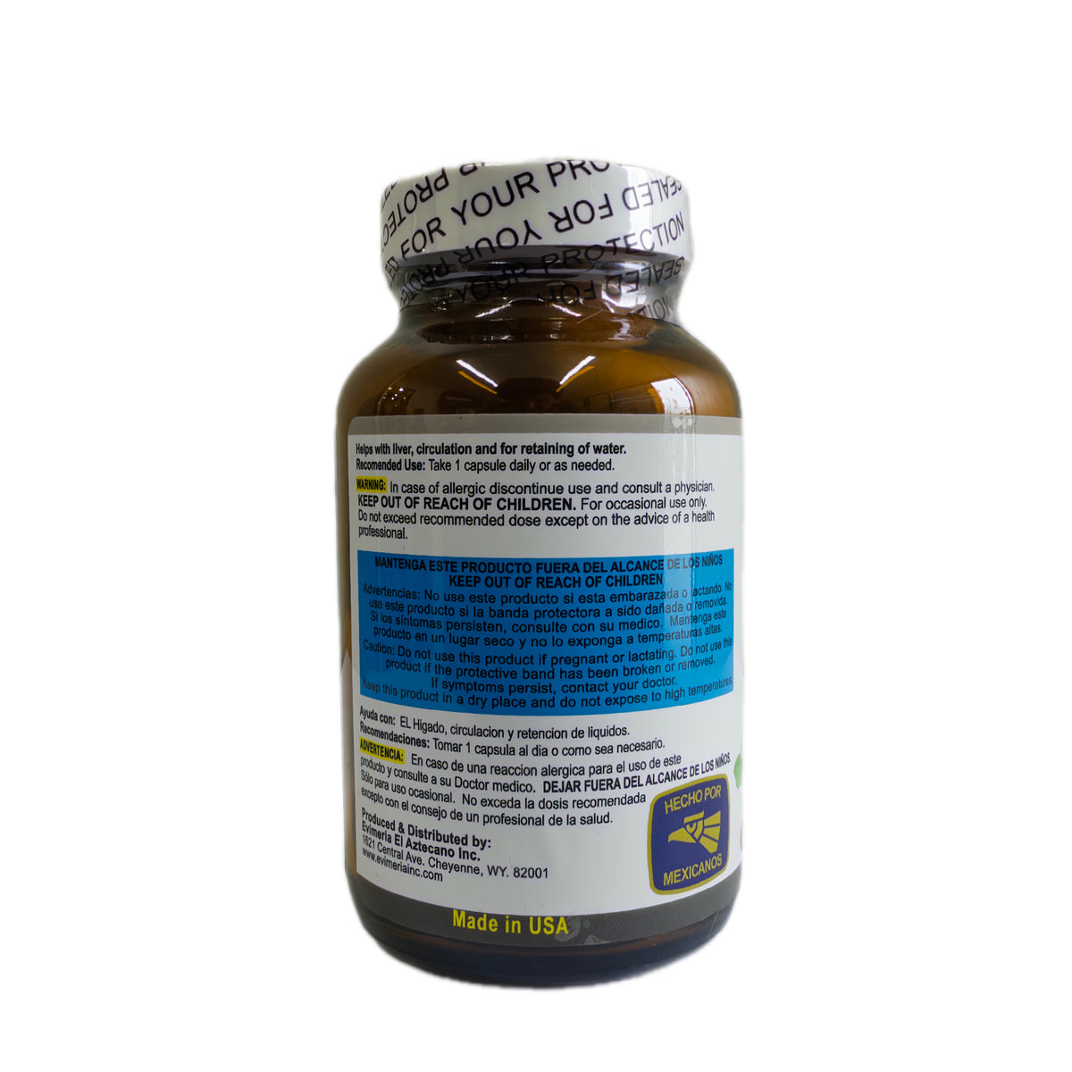 Diente de León – 750 mg | 90 cápsulas