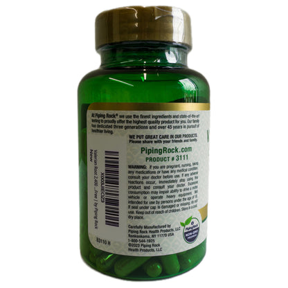 Raíz de Valeriana 2400 mg por Porción – Complejo de Espectro Completo – 120 Cápsulas