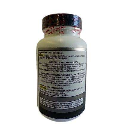 Guanábana (Graviola) en Cápsulas – Suplemento Herbal con Hoja y Fruta – 90 Cápsulas de 750 mg
