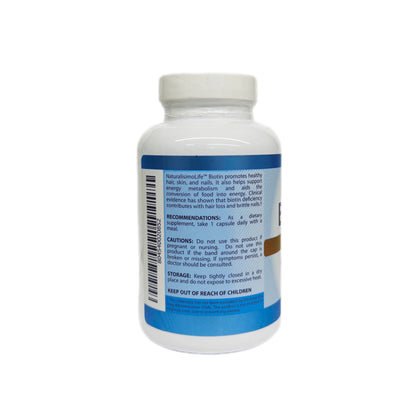 Biotina 10,000 MCG — Cabello, Piel y Uñas