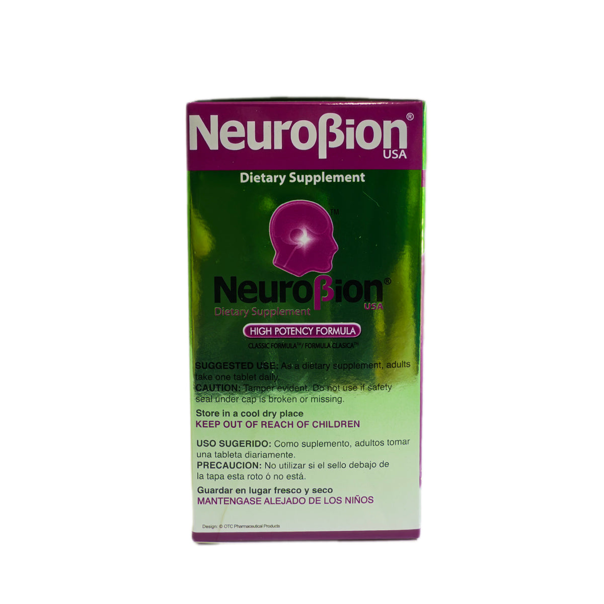 Neurobion USA – Vitaminas B1, B6 y B12 con Calcio – Fórmula Clásica de Alta Potencia – 100 Tabletas