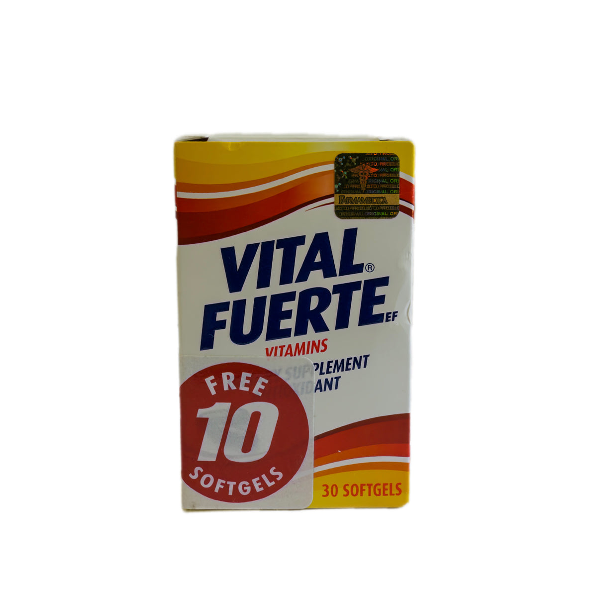 Vital Fuerte EF – Multivitamínico con Vitaminas y Minerales – 30 Softgels